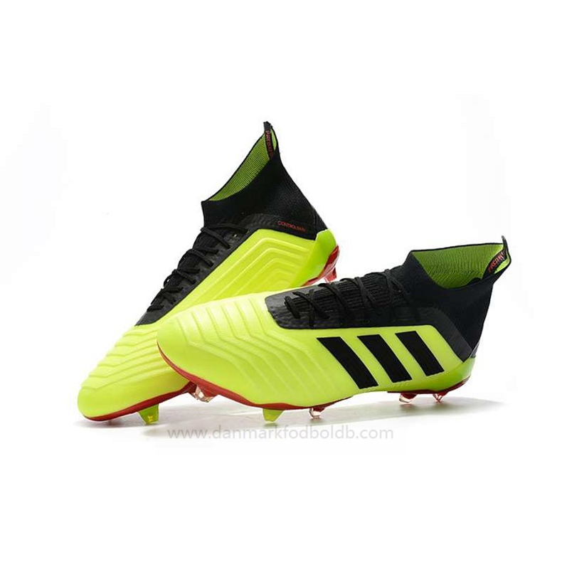 Adidas Predator 18.1 FG Fodboldstøvler Herre – Guld Sort